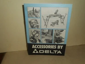 Vintage Delta Power Tools & Accessories Catalog 1995 30 pgs SPECIFICATIONS - Picture 1 of 12