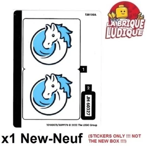 Lego 1x Sticker Autocollant City 60327 Horse Transporter van chevaux cheval NEUF - Foto 1 di 1