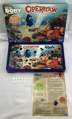 2016 Finding Dory Operation Board Game by Hasbro Complete/Working Great Cond - Image 1 of 4