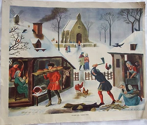 Macmillan History Poster Village Life, Tudor Times, #77 Lupton - Picture 1 of 1