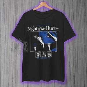 Night of the Hunter movie t-shirt, classic film tshirt,trendy black UNISEX Shirt - Picture 1 of 3