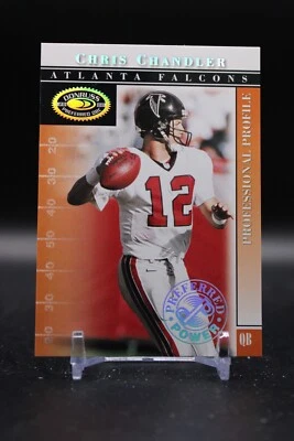 Chris Chandler, Atlanta Falcons, 2000 Donruss, 526/750, #2 - Image 1 of 2