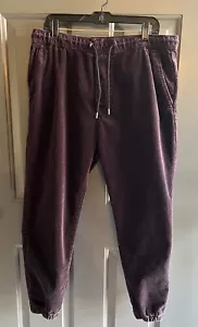 American Eagle Erwachsene L Cord Jogginghose Next Level Flex bequem Freizeit lila - Bild 1 von 9