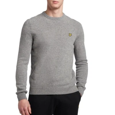 Suéter Lyle & Scott Para Hombre Manga Larga Cuello Redondo Corte Tubular Sudadera Foto 1 de 4