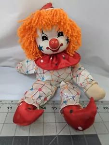 Dolls Unlimited Clown Musikpuppe Schaumstoff 14 Zoll braucht TLC funktioniert - Bild 1 von 12