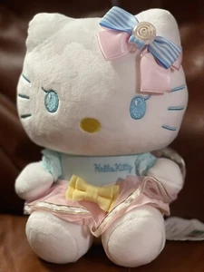 NEW ๐ HELLO KITTY Kawaii Kitty Cat Cosplay Fluffy Plush 8 Inch Mid Size NIP - Picture 1 of 5