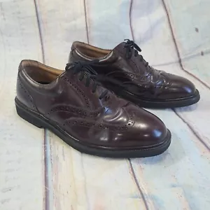 Rockport Dressports Mens Oxfords Size 7.5 W Burgundy APM7134E See Description. - Picture 1 of 10