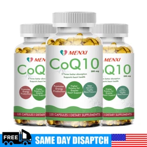 COQ 10 Coenzyme Q-10 300mg Heart Health Support, Increase Energy & Stamina 360pc - Picture 1 of 13