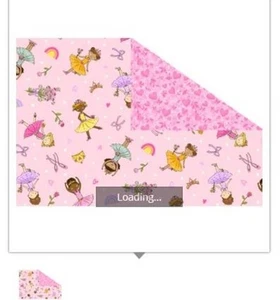 Edredones Doble Cara/Lado con Bateo y Costura Bailarina Rosa Niñas Fabr - Imagen 1 de 3