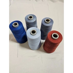 Coats Dual Duty Tex 24 Baumwolle/Poly 6000YD Fadenspulen Neu - Bild 1 von 12