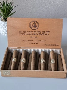 BACCARAT Zigarren Vintage 80 - 90 Jahre ORIGINAL 17 StückEIN SELTENES ANGEBOT . - Bild 1 von 15