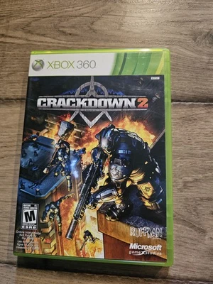 Crackdown 2 (Microsoft Xbox 360, 2010) CIB COMPLETE - Image 1 of 4