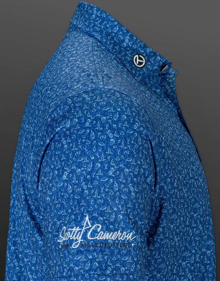 2025 Scotty Cameron Scotty Bulldog Polo Shirt (small / blue) - Image 1 of 3