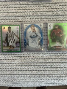 2024 Topps Chrome UEFA Euro Cristiano Ronaldo Numbered Lot Of 3 - Bild 1 von 7