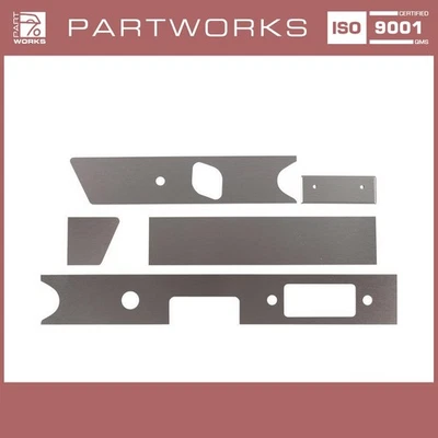 Embellecedores Salpicadero PORSCHE 911 F 912 a -'67 Cubierta SET ALUMINIO Foto 1 de 4