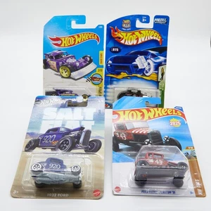 Hot Wheels Lot x4 - Aristo Rat, 32 Ford, 31 Ford, 32 Ford - Picture 1 of 3