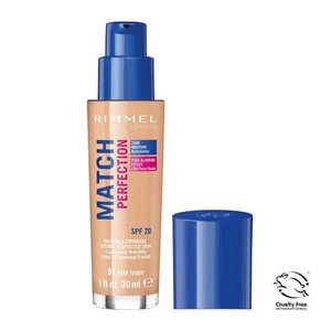 3614220954004 Rimmel Match Perfection Foundation podkład dopasowujący się do cer - Picture 1 of 1