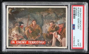 1956 Topps Davy Crockett Series 1 In Enemy Territory #49 PSA 6 19kc - Picture 1 of 3