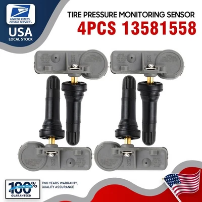 4X Sensor de presión de neumáticos 315 MHz para GMC Yukon XL 2500 W3500 2016-2007 delantero Foto 1 de 4