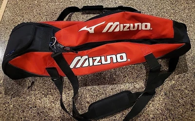 Mizuno Premier Baseball Softball Bat Bag Backpack Sling EUC - Изображение 1 из 4