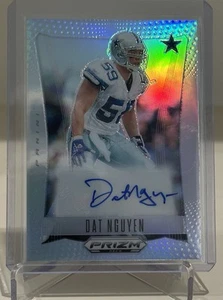 2024 Prizm Deca Dat Nguyen Silver Auto 💎 Dallas Cowboys HOF 💎 SSP 💎 eBay 1/1 - Picture 1 of 3