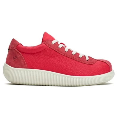 Zapatillas informales Ecco Soft Zero rojas para mujer Foto 1 de 4