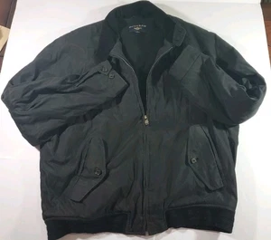 Men's Dockers Bomber Jacket Soft Nylon Poly Sz XL - Picture 1 of 19
