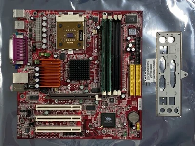Mainboard Bundle: Athlon XP 2400+, 512 MB DDR-333, MSI KM2M, VIA KM266 - Bild 1 von 4