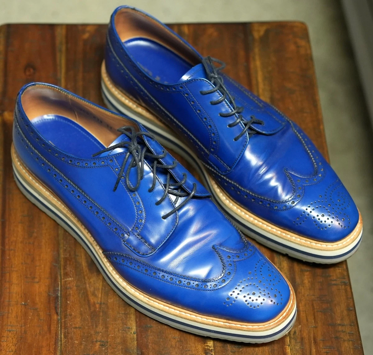 PRADA Wing Tip-Men's Dress Shoes for sale | eBay
