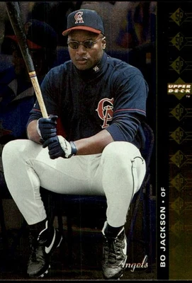 Bo Jackson 1994 SP #24 California Angels MLB READ FREE SHIPPING AutographDen - Image 1 of 2