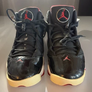 Nike Air Jordan Retro Bred Negro Rojo 414571-004 Para hombres Talla 8.5 - Imagen 1 de 8