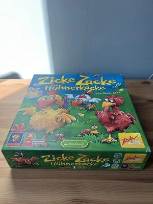 Zicke Zacke Hühnerkacke Komplett  Gesellschaftsspiel für Kinder - Bild 1 von 2