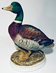 9" Stockente Figur handbemaltes Porzellan - Andrea von Sadek Made in Japan - Bild 1 von 5