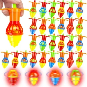 30 Pcs Light Up Spinning Tops for KidsLED Light Up Spinning Tops with Gyrosco... - Picture 1 of 6