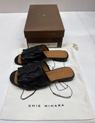 Sandalia Chie Mihara Volante Cuero Volantes en Niveles Talla EU 36.5 Foto 1 de 4