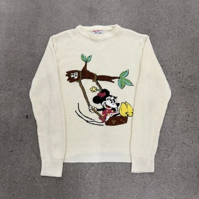 Suéter tejido vintage Walt Disney Productions Minnie talla mediana Foto 1 de 4