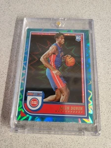 2022-23 Panini NBA Hoops - Rookies Jalen Duren #243 Teal Explosion (RC) - Picture 1 of 2