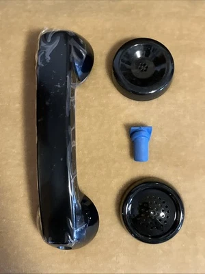 Tapas de manija de repuesto para teléfono público y ojal azul **Nuevo plástico Xenoy** Foto 1 de 4