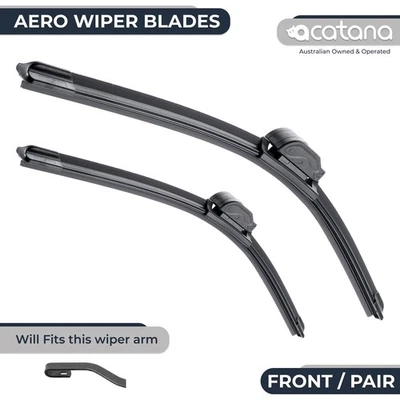 Wiper Blades for Nissan X-Trail T31 2007 - 2013 Front Windscreen 24'' + 16'' Set - image 1 of 4