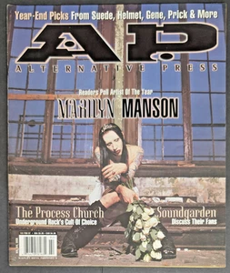 Marilyn Manson Feb 1997 Alternative Press AP Magazine #103 Cover Version 3 of 3 - Imagen 1 de 12