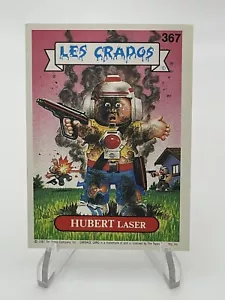 Garbage Pail Kids Topps Les Crados Francia GPK 1986 - Hubert Laser - Laser Ray - Imagen 1 de 2