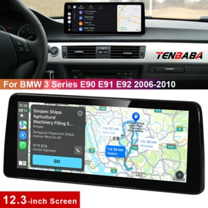 12.3'' Android Car GPS Wifi Navigation Auto For BMW 3 Series E90 E91 E92 2006-10 - Picture 1 of 12