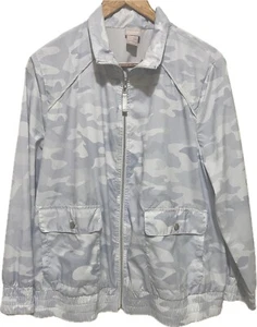 Zenergy Chico's Rain Lightweight Jacket Women's 3P 16/18P,Light Camo,Spring. - Picture 1 of 19