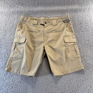 Propper Men’s Cargo Lightweight tactical Shorts Tan Canvas Telflon RN# 89706 - Picture 1 of 20