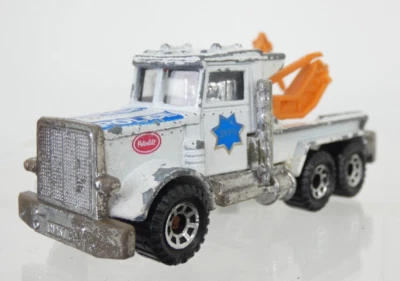 Camión de recuperación Matchbox Peterbilt 1:80 camión de juguete coleccionable de colección Foto 1 de 4