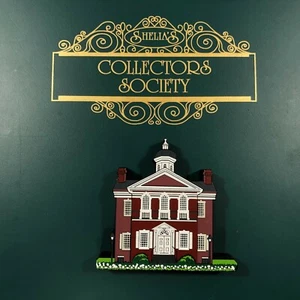 Shelia's Houses Carpenters Hall Historic Wooden Mini-Replica Philadelphia PN - Picture 1 of 11