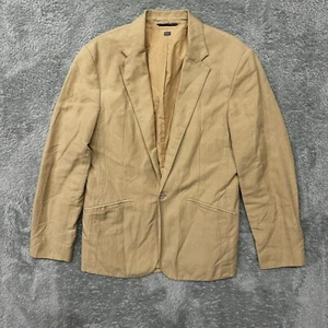 Armani Exchange Mens Linen Blend Single Button Blazer  Size 40R - Picture 1 of 12