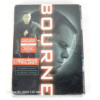DVD The Bourne Trilogy The Bourne Identity, Supremacy, Ultimatum Box Set Extras - Image 1 of 2