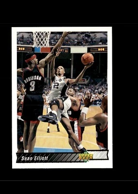 1992-93 Upper Deck - #131 Sean Elliott - Image 1 of 2