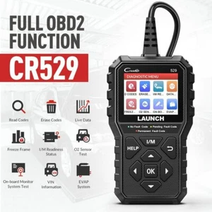 2021 LAUNCH CR529 OBD2 Code Reader Diagnostic Scanner Reset Tool Engine Light - Picture 1 of 9
